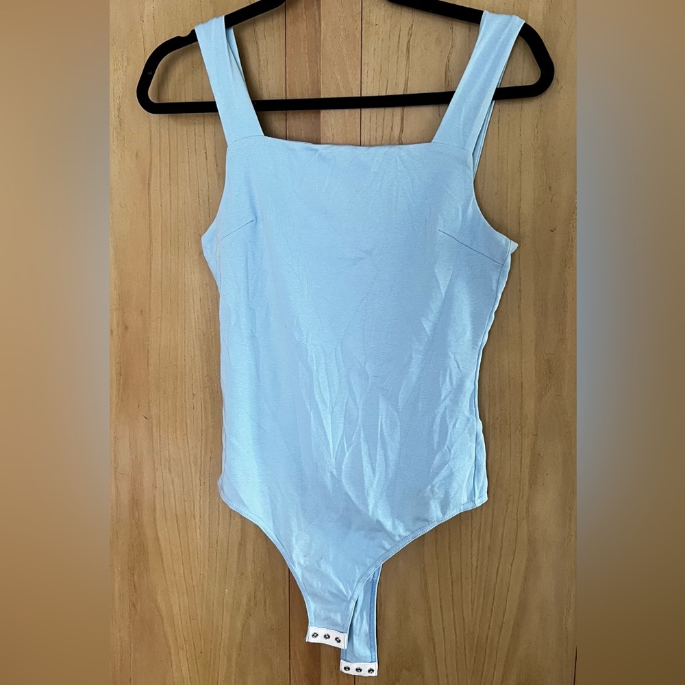 Light blue bodysuit
